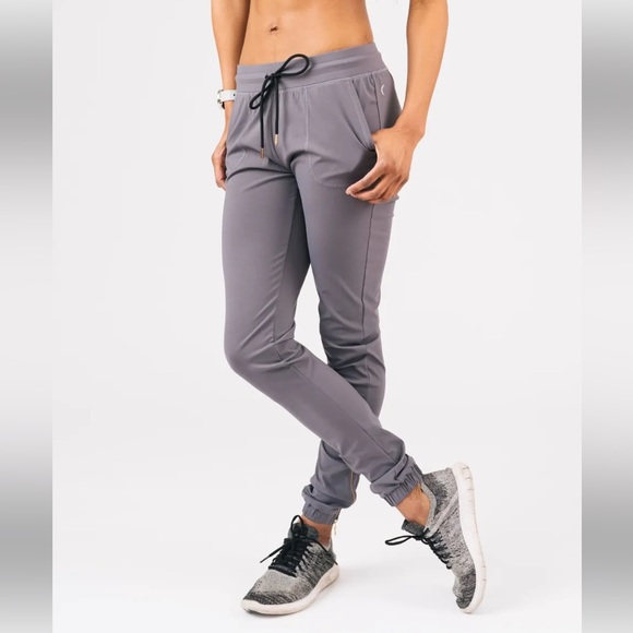 Zyia Active Dark Gray Peak  Zipper Jogger Pants Sz XS NICE! - Picture 9 of 9